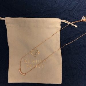 Rose Gold Kendra Scott Necklace